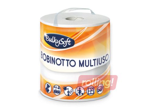 Paberrätikud Bulkysoft Super Bob, 2 kihti, 1 rull, 135m