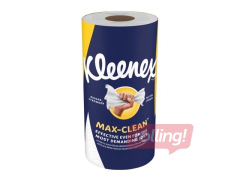 Paberirätik Kleenex, Max-Clean, 1 kiht, 1 rull, 94 lehte