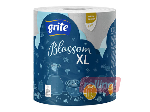 Paberrätik Grite, Blossom XL, 2-kihiline, 1 rull