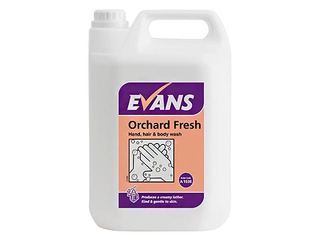 Soap for body and hair with grapefruit and mandarin flavor Orchard Fresh, 5 l