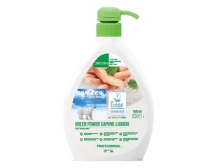 Vedelseep Sanitec Green Power Sapone Liquido, 600 ml