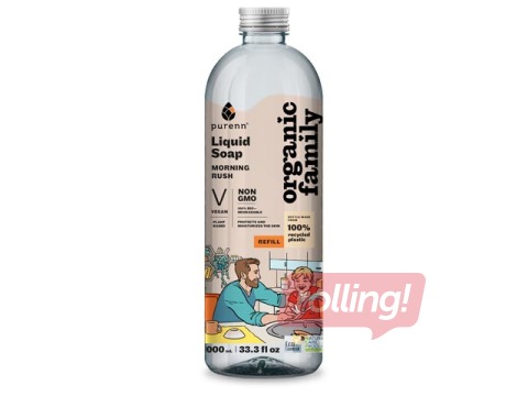 Liquid soap with rowanberry and linden extracts Purenn Morning Rush, 1l