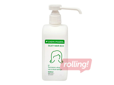 Šampoon Chemi-Pharm, Silky Hair Eco, aaloega, kõikidele juuksetüüpidele, 500ml