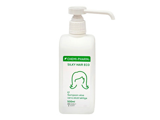 Šampoon Chemi-Pharm, Silky Hair Eco, aaloega, kõikidele juuksetüüpidele, 500ml