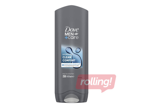 Dušigeel Dove Men Clean Comfort, 250ml