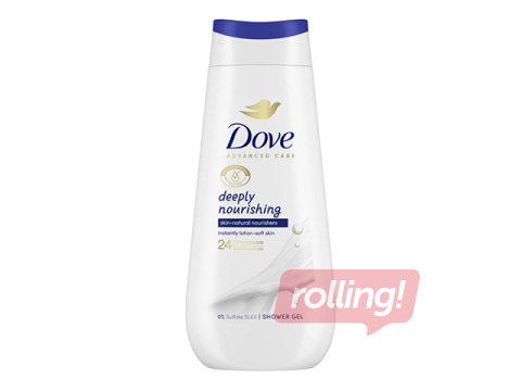 Dušigeel Dove Deeply Nourishing, 225ml