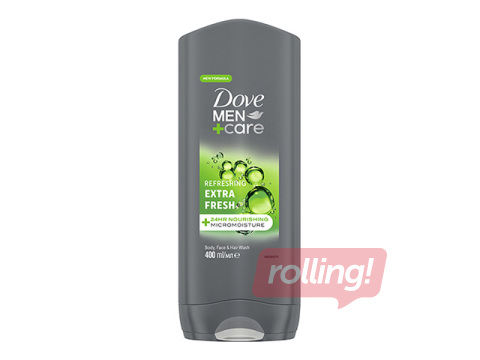 Dušigeel Dove Men Extra Fresh, 400ml