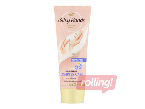 Kätekreem Silky Hands kompleksne hooldus, 75ml
