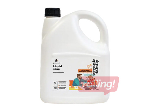 Vedelseep Purenn, Morning Rush pihlaka ja pärnaõieekstraktidega, 3l