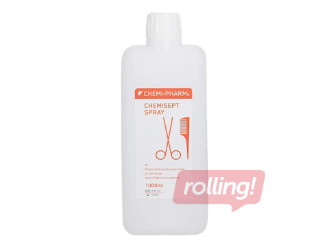 Desinfitseerimisvahend Chemisept Spray, kosmeetikainstrumentidele ja tarvikutele, 1l