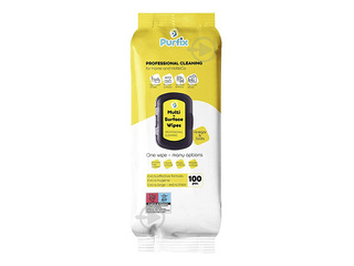 Niisked salvrätikud Purfix Professional Cleaning, paksud, suured 22×20 cm, 100 tk