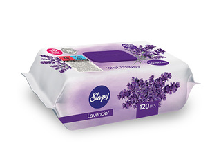 Niisked salvrätikud Sleepy, Lavendel, 120 tk