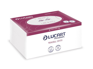 Salvrätikud Lucart, Texicell, korduvkasutatavad, valged, 38×58cm, 96tk