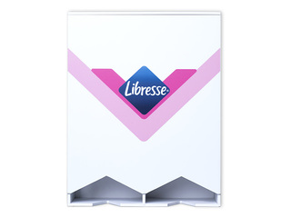 Hügieenitoodete hoidik Libresse, valge