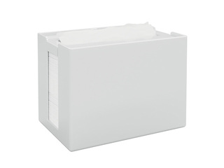 Salvrätikuhoidja Papernet, plastik, valge