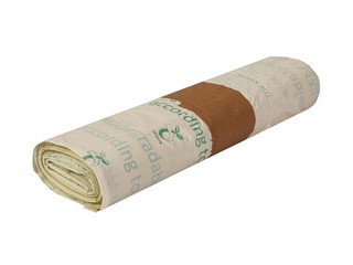 Biolagunevad prügikotid BIO, rohelised, 75 l, 18 mikr., 20 tk.