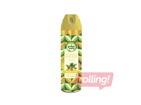 Õhu värskendaja, Green World, Troopilised puuviljad, Premium, 500ml