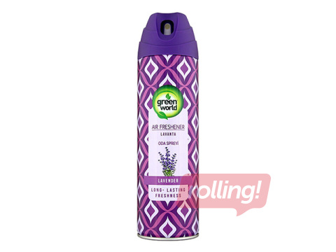 Õhuvärskendaja Green World, Lavender, Premium, 500ml