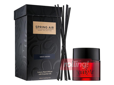 Aroomiküünlad Spring Air, Lux Reed White Orchid, 100ml