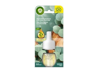 Õhuvärskendaja täitepudel Air Wick Electrical, Blue Eucalyptus & Cedarwood, 19ml