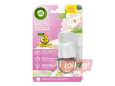 Seadmetega Air Wick Electrical, Peony & Jasmine Blossom, komplekt, 19ml