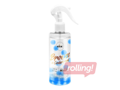 Õhuvärskendaja Elix, Mist Decor, Breeze & Cederwood, 250ml