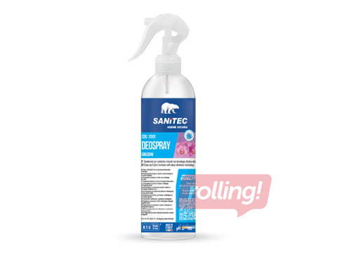 Õhu- ja tekstiilivärskendaja Sanitec, Deospray, Floral, 300ml