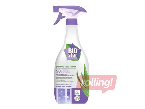 Puhastusvahend klaasidele ja peeglitele, BIOstar, 700 ml