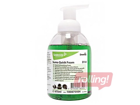 Vahudosaatoriga nõudepesuvahend Diversey Suma Quick Foam D1, 475ml