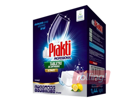 Nõudepesumasina tabletid Dr.Prakti, Ultimate, 90tk