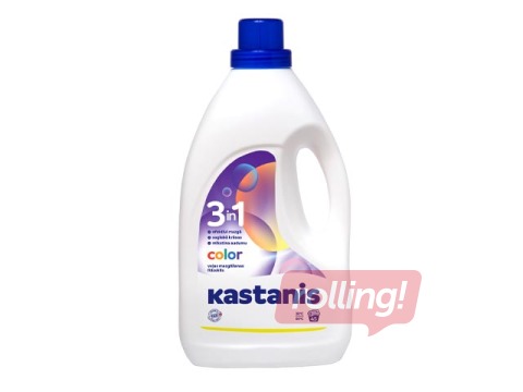 Pesugeel Kastanis, 3in1 Color, 1800ml