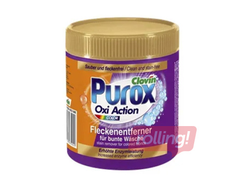 Plekkide eemaldamise pulber Purox, Oxi Action, värvilisele pesule, 750g