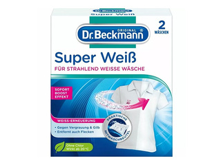 Valgendaja Dr.Beckmann Super White, 2×40g