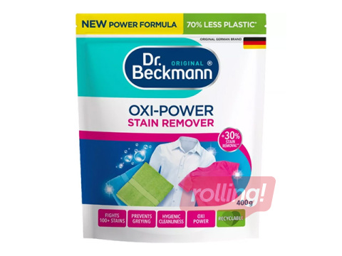 Pleegitus ja plekieemalduspulber Dr.Beckmann Oxi-Power, 400g