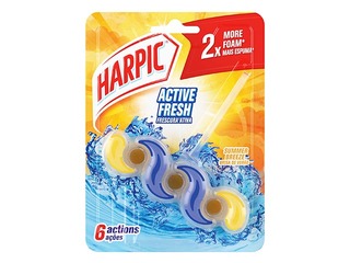 Туалетный блок HARPIC Fresh Power Summer Breeze / Sparkling citrus 35г