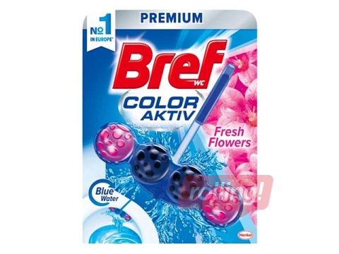 WC värskendaja Bref Color Aktiv Fresh Flowers, 50 g