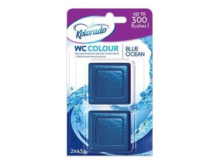 Tablets for toilet tank WC Color OCEAN, 2 x 45g