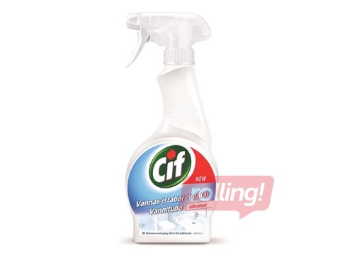 Vannitoa puhastusvahend pihustiga CIF, 500ml