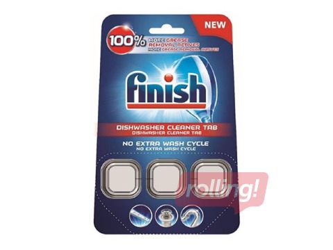 Таблетки для посудомоечной машины Finish, 3x17г