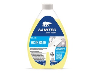 Tugevalt aluseline spetsiaalselt kontsentreeritud puhastusvahend Sanitec HC2B Bath, 1L
