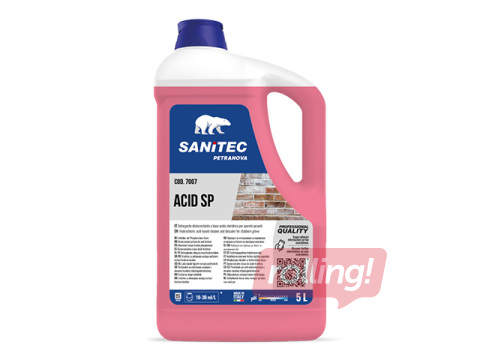 Fassaadipesuvahend Sanitec Acid SP, happeline, 5l