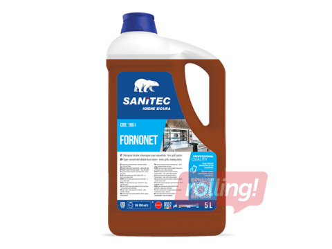 Ahjude ja grillide puhastusvahend Sanitec, Fornonet, 5l