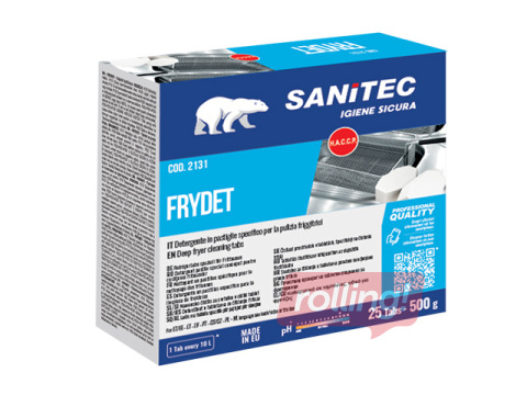 Puhastustabletid fritüüridele Sanitec, Frydet, 500g