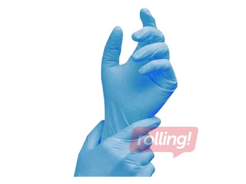 Ühekordsed kindad, Suurus L, 100 tk., sinine