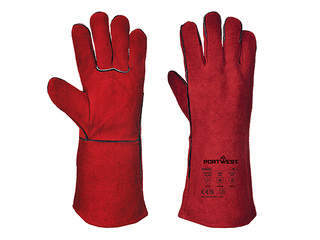 Keevituskindad Welders Gauntlet, suurus L, punased