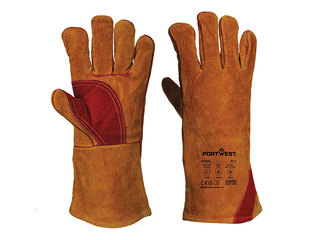Keevituskindad Reinforced Welding Gauntlet, suurus L, pruunid