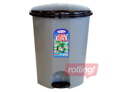Prügikast  Can CLEAN KEEPER, hall / must 30L
