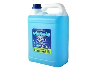 Car window winter washing liquid Vintols  -20C, 4l