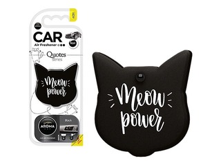 Car air freshener Aroma Car Quotes Cat Blac