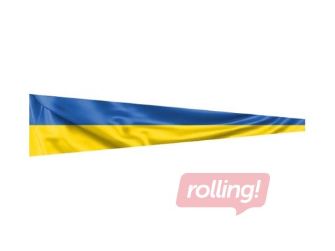 Ukraina lipp, vimpel, 50 x 200 cm